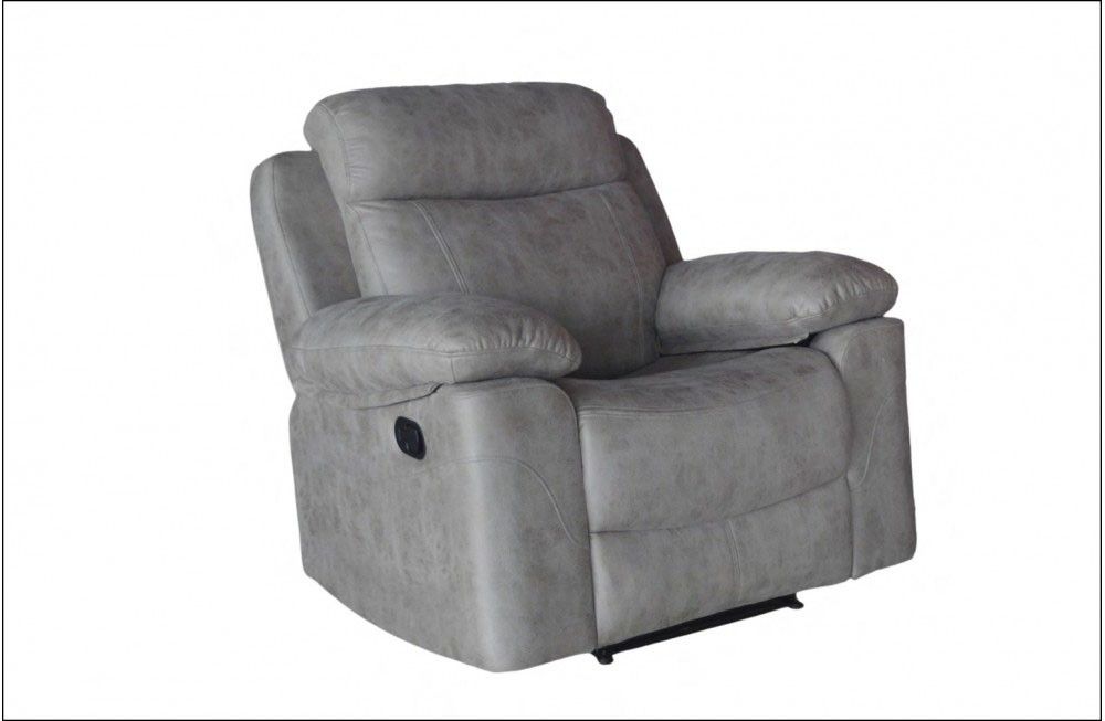 Conjunto de sofá relax 3 plazas más 1 plaza símil piel