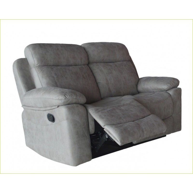 Conjunto de sofá relax 3 plazas más 2 plaza simil piel