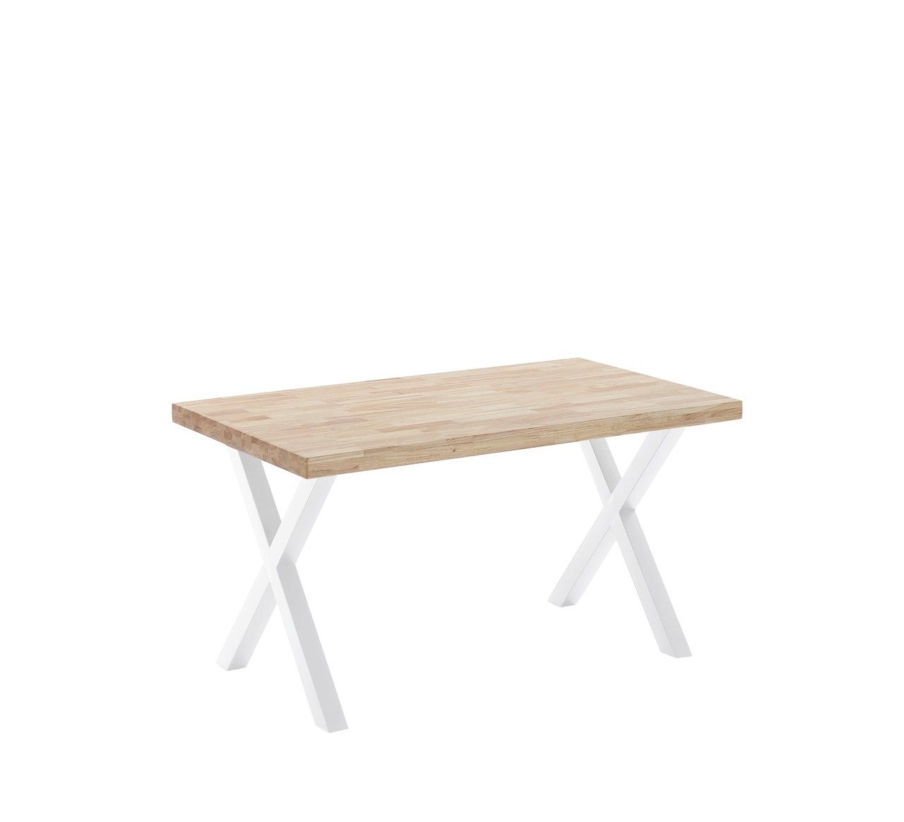 Mesa comedor con patas formas de X Mesa comedor con patas formas de X