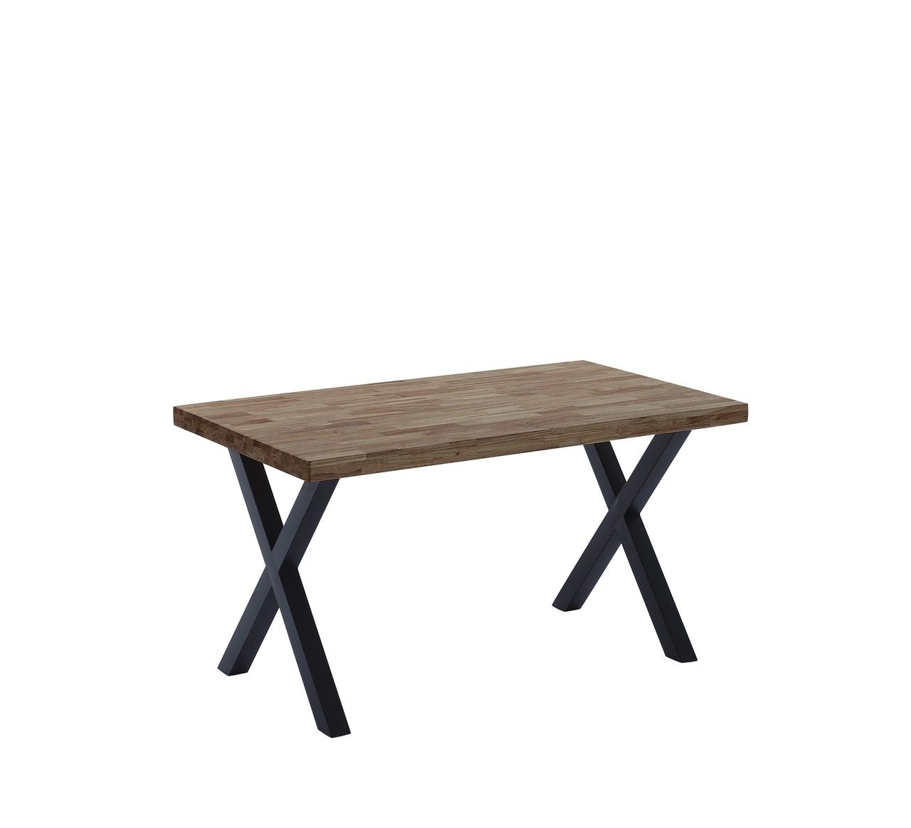Mesa comedor con patas formas de X Mesa comedor con patas formas de X
