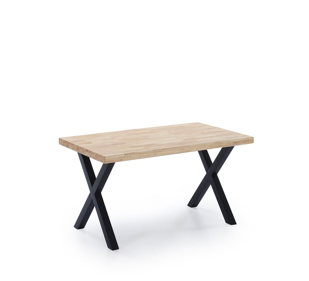 Mesa comedor con patas formas de X Mesa comedor con patas formas de X