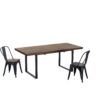 Mesa comedor extensible madera de roble extensible Mesa comedor extensible madera de roble