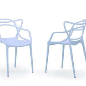 Silla Polipropileno moderna varios colores
