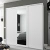 Aramario tres puertas correderas con luna Armario de matrimonio con puertas correderas con luna