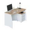 Mesa oficina con cajones 2 Mesa oficina con cajones