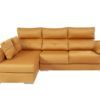 Chaiselong mostaza1 Título: Chaise longue en color mostaza Características: • Asiento deslizante. • Respaldo reclinable. • Pata cilíndrica de metal de 4 cm. • Espumas de 28 Kg de alta densidad. • Fibra siliconada 100% virgen. • Armazón de madera de pino. Palabra clave: Chaise longue en color mostaza