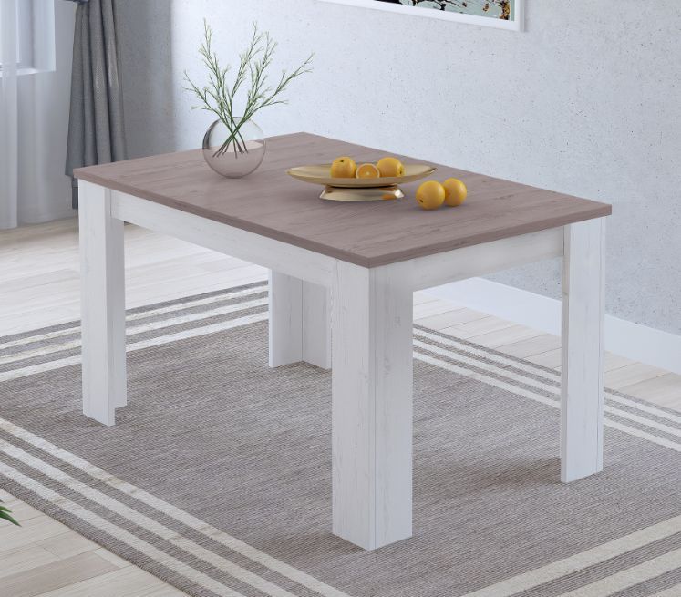 Mesa comedor extensible hasta 198 cm