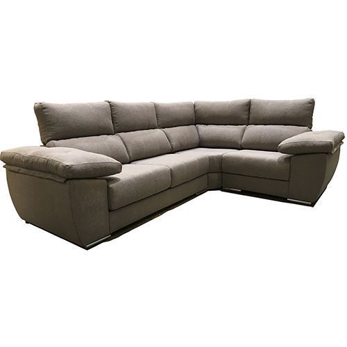 Sofá Chaise longue tapizado en azul5