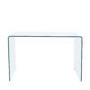 Mesa de estudio cristal transparente Mesa de estudio cristal transparente