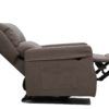 Butaca relax tapizada en gris ABIERTA Butaca relax tapizada en gris ABIERTA