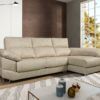 Chaise longe de 235 cm. con pata de diseño2 Chaise longue de 235 cm. con pata de diseño