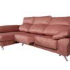 Chaise longe de 240 cm. con pata de diseño2 Chaise longe de 240 cm. con pata de diseño2