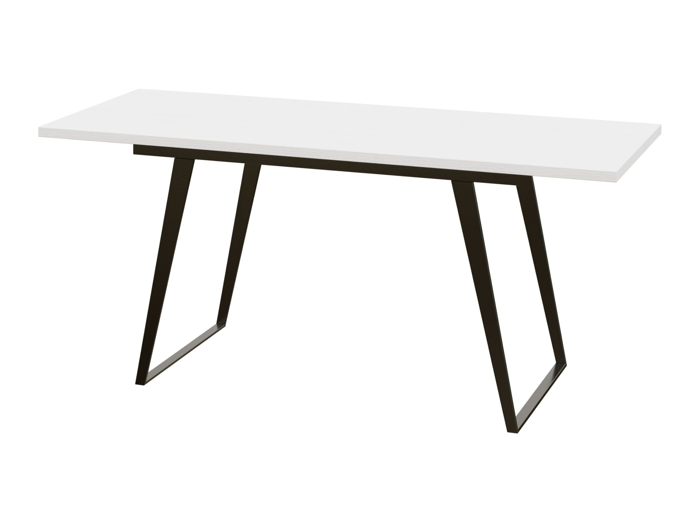 Mesa comedor estilo moderno 140_180 ABIERTA NIEVE