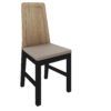 Silla tapizada con respaldo de madera 1 Silla tapizada con respaldo de madera 1