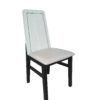 Silla tapizada con respaldo de madera 2 Silla tapizada con respaldo de madera 2