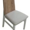 Silla tapizada con respaldo de madera 3 Silla tapizada con respaldo de madera 3