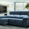 Sofá armazón de madera y respaldo reclinable 1 Sofá armazón de madera y respaldo reclinable 1