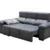 Sofá armazón de madera y respaldo reclinable Sofá armazón de madera y respaldo reclinable