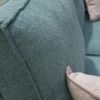 Sofá de 2 plazas con patas metálicas inox Sofá de 2 plazas con patas metálicas inox1