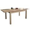 Mesa comedor extensible con cristales Mesa comedor extensible con cristales