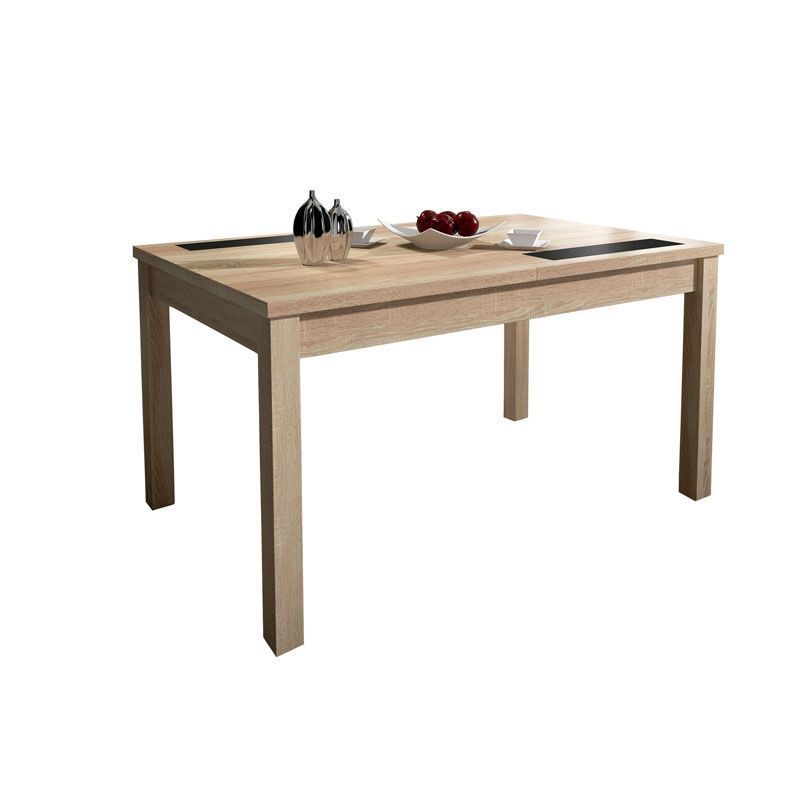 Mesa comedor extensible con cristales2