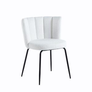 Silla de comedor tapizada tejido crochet