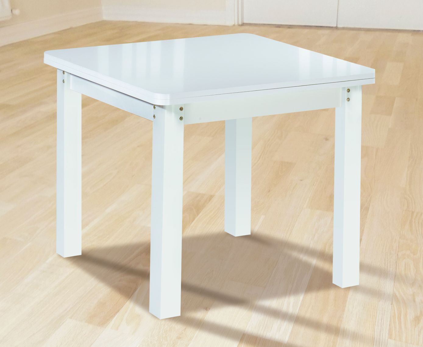 Mesa de comedor blanca libro