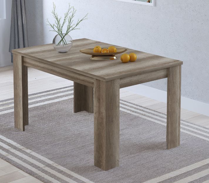 Mesa de comedor extensible de melanina 198 cm_CANYON