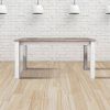Mesa de comedor extensible de melanina 234 cm Mesa de comedor extensible de melanina 234 cm