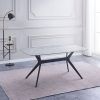 Mesa de comedor fija tapa de cerámica Mesa de comedor fija tapa de cerámica