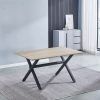 Mesa de comedor patas en X Mesa de comedor patas en X