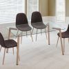 Silla de salón patas metálicas CONJUNTO Silla de salón patas metálicas CONJUNTO