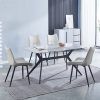 Silla de salón tapizada simil piel_CONJUNTO_beig Silla de salón tapizada simil piel_CONJUNTO_beig