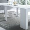 Taquillón convertible en mesa comedor_ABIERTA_blanco Taquillón convertible en mesa comedor_ABIERTA_blanco