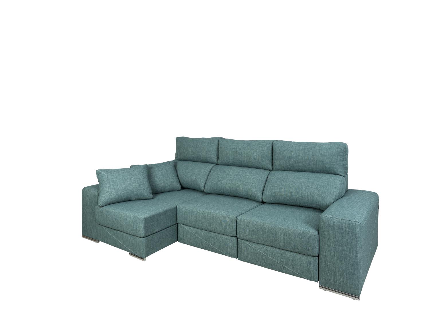 Chaise Longe detalle cojines decorativos 300 cm