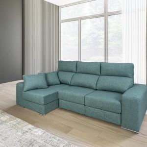 Chaise Longe detalle cojines decorativos 300 cm