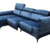Chaise Longue con arcón azul abierto Chaise Longue con arcón azul abierto
