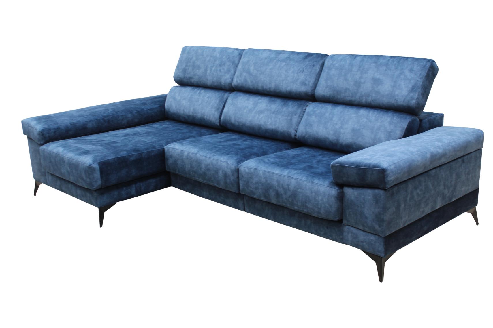 Chaise Longue con arcón azul