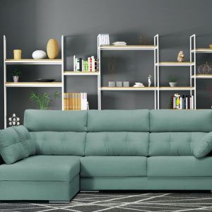 Chaise Longue con pata cilíndrica 1