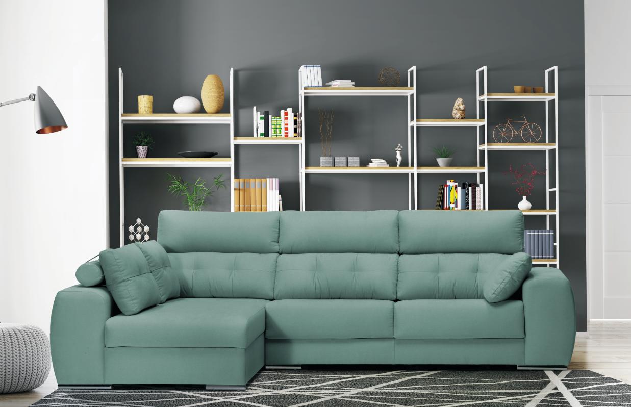 Chaise Longue con pata cilíndrica 1