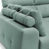 Chaise Longue con pata cilíndrica Chaise Longue con pata cilíndrica