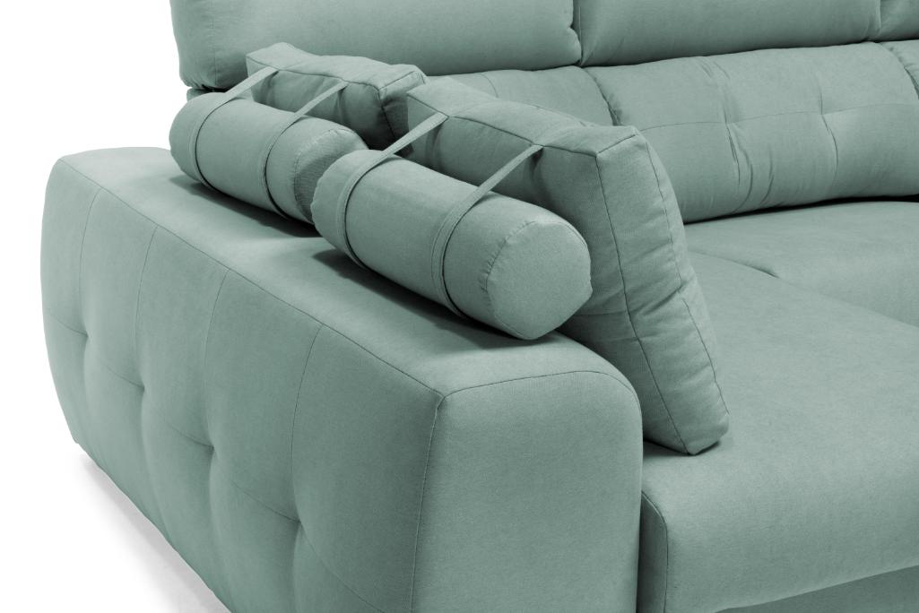 Chaise Longue con pata cilíndrica