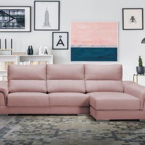 Chaise Longue doble pata de metal 1