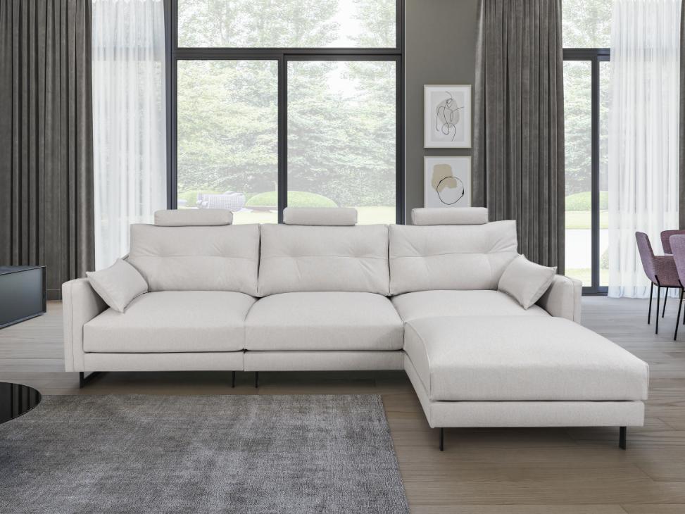 Chaise Longue tela africa pearl 2