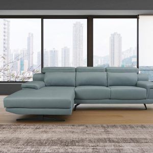 Chaise Longue tela atenea cielo