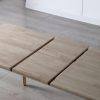 Mesa de comedor de madera de robleEXTENSIBLE HONEY-6 Mesa de comedor de madera de robleEXTENSIBLE HONEY-6