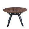 Mesa de comedor redonda extensible con guías metálicas_ext_nogal_negro-2 Mesa de comedor redonda extensible con guías metálicas_ext_nogal_negro-2
