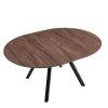 Mesa de comedor redonda extensible con guías metálicas_ext_nogal_negro-6 Mesa de comedor redonda extensible con guías metálicas_ext_nogal_negro-6