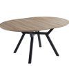 Mesa de comedor redonda extensible con guías metálicas_ext_oak_negro-4 Mesa de comedor redonda extensible con guías metálicas_ext_oak_negro-4