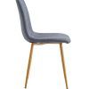 silla de comedor tapizada con costuras decorativas gris oak-3 silla de comedor tapizada con costuras decorativas gris oak-3